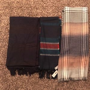 Three Scarf Set